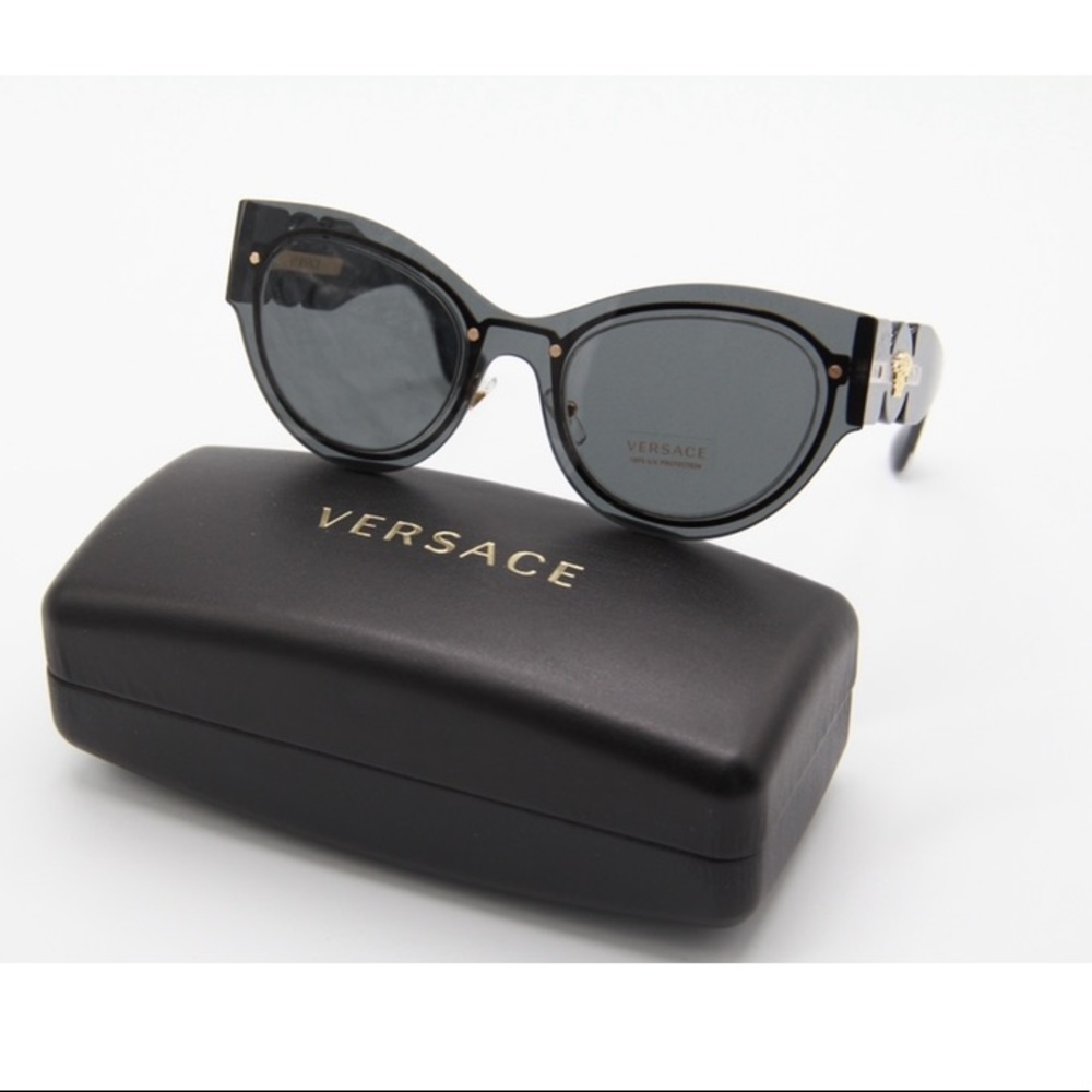 NEW VERSACE VE2234 1002/87 SUNGLASSES VERSACE MEDUSA VE 2234 GREY